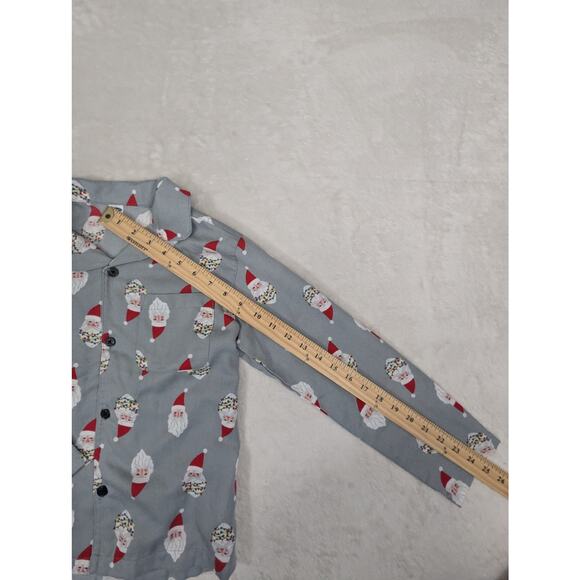Unisex Kids Santa Christmas Pajama Set Size M (8) - Picture 12 of 14